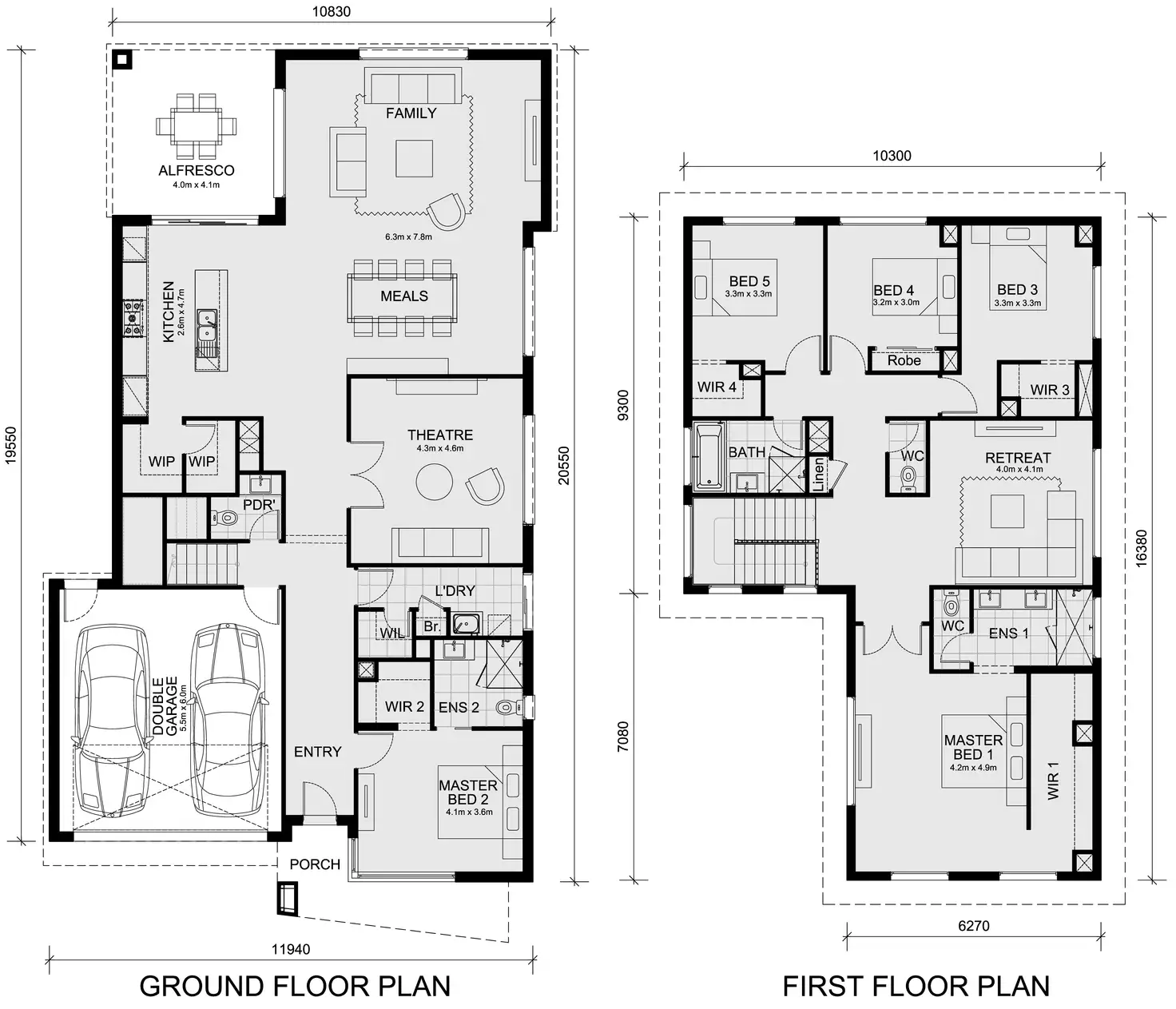 Floorplan of Homely house listing, 2517 Riverfield Estate, Clyde VIC 3978