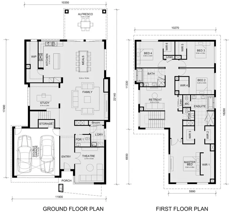 Floorplan of Homely house listing, Lot 1660 Hogans Rd (Alamora Estate), Tarneit VIC 3029