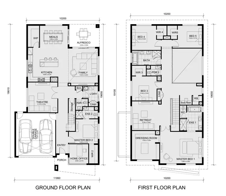 Floorplan of Homely house listing, Lot 3024 Viridean blv - Riverfield Estate, Clyde VIC 3978