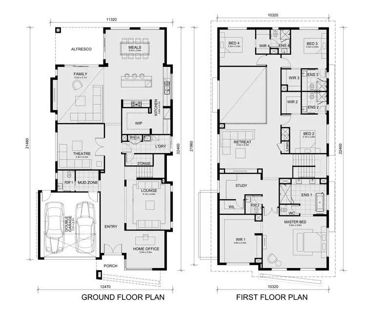 Floorplan of Homely house listing, LOT 2932 MOORHEN STREET, Mickleham VIC 3064
