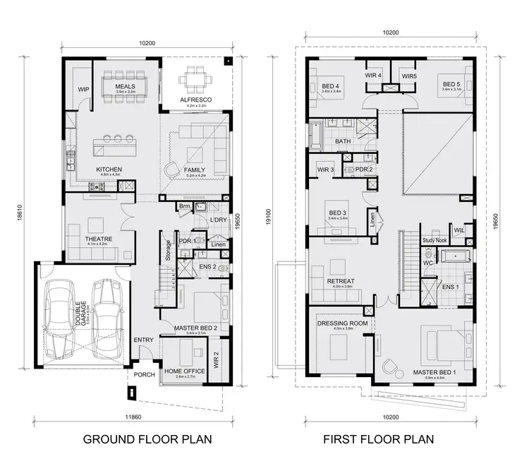 Floorplan of Homely house listing, Lot 281 Emberwood Estate, Warragul VIC 3820