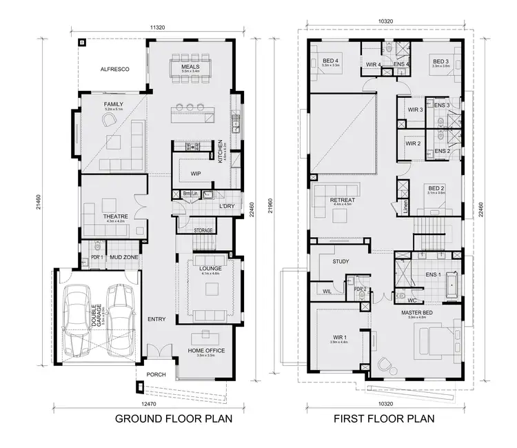 Floorplan of Homely house listing, 2903 Silvereye Road, Mickleham VIC 3064