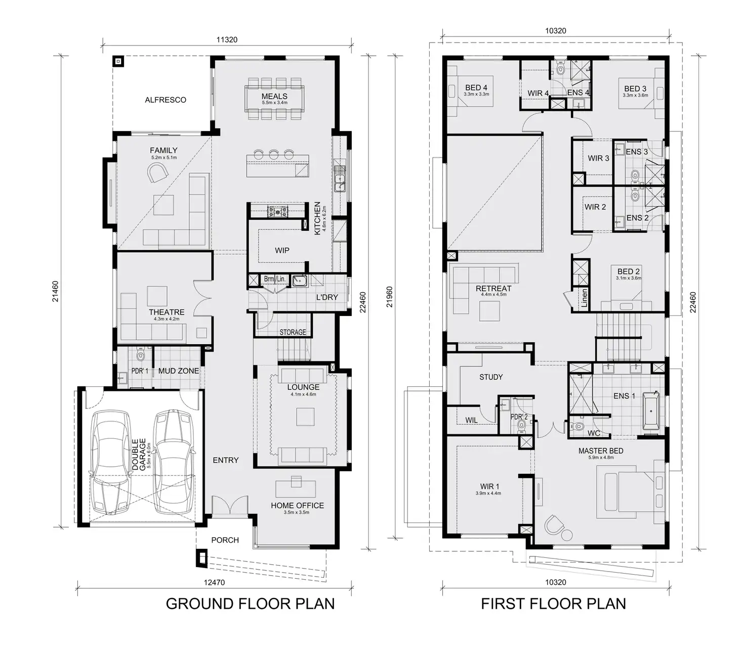 Floorplan of Homely house listing, 2903 Silvereye Road, Mickleham VIC 3064