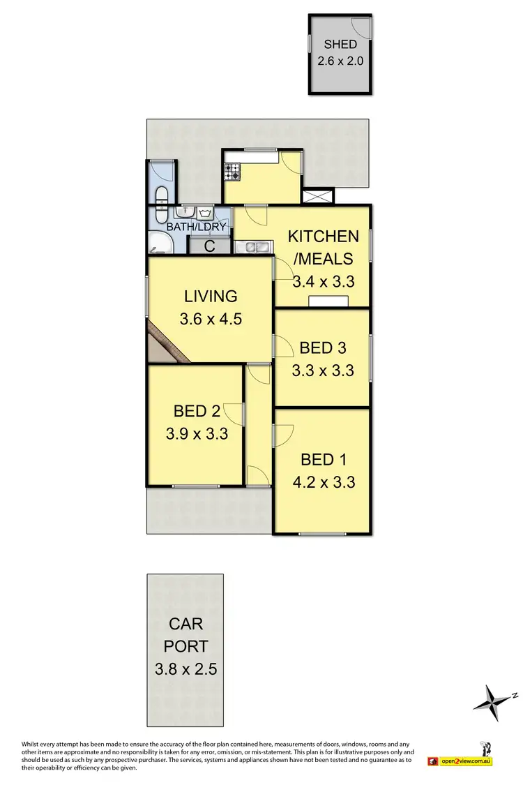 Floorplan of Homely house listing, 54 Elphinstone Street, West Footscray VIC 3012