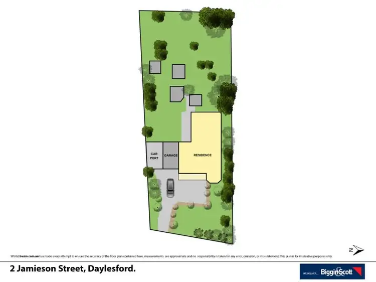 Floorplan of Homely house listing, 2 Jamieson Street, Daylesford VIC 3460
