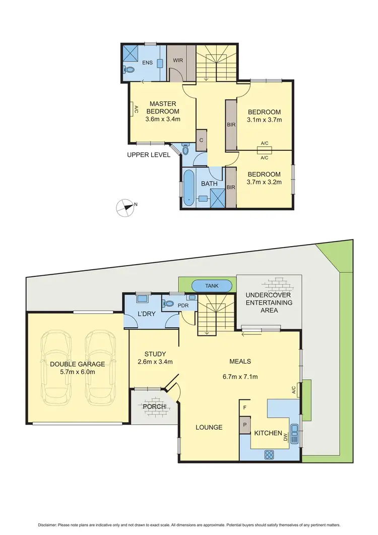 Floorplan of Homely townhouse listing, 3/1123 Main Road, Eltham VIC 3095