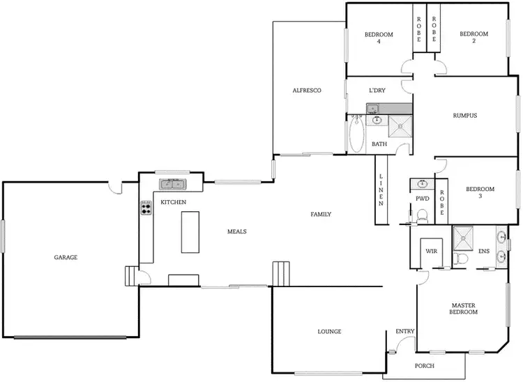 Floorplan of Homely house listing, 28 Bott Crescent, Casey ACT 2913