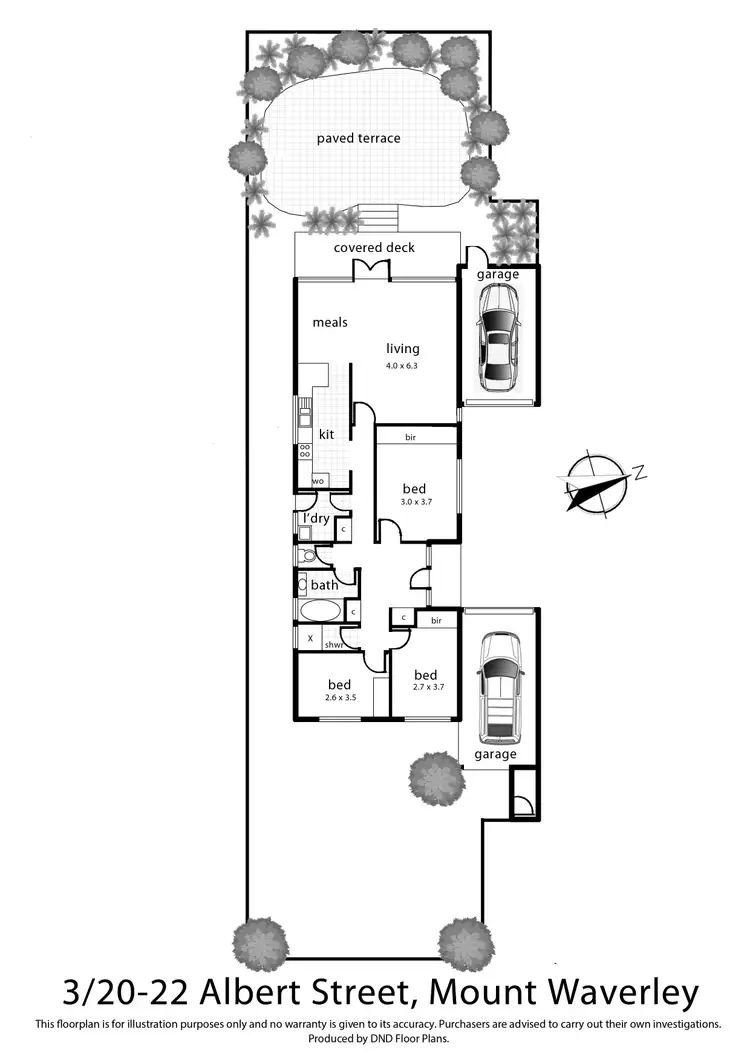 Floorplan of Homely unit listing, 3/20-22 Albert Street, Mount Waverley VIC 3149