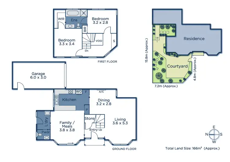 Floorplan of Homely townhouse listing, 1/377 Mitcham Road, Mitcham VIC 3132