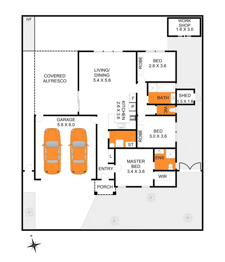 Floorplan of Homely house listing, 17 Glendale Drive, Leopold VIC 3224