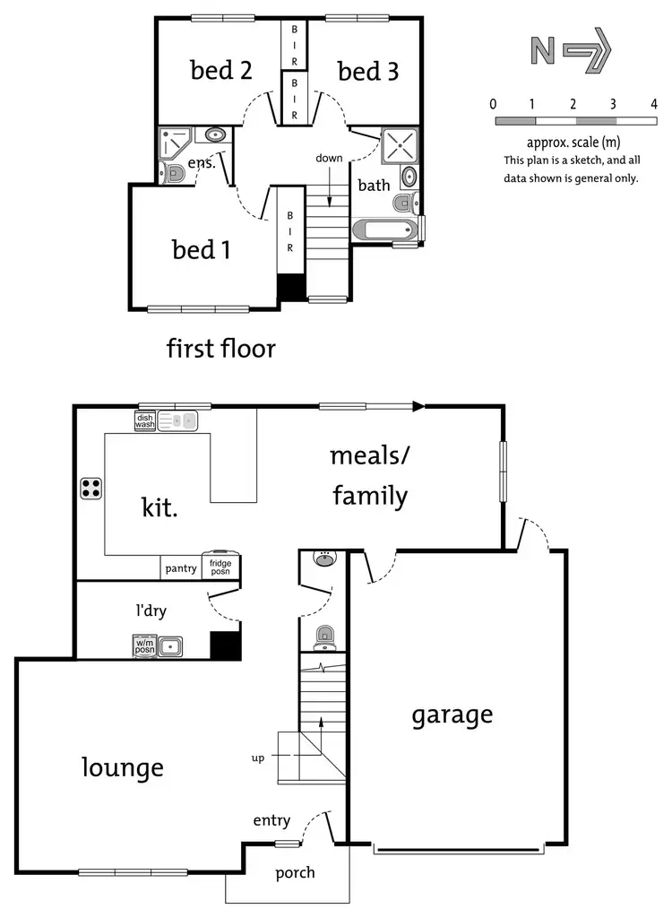 Floorplan of Homely townhouse listing, 7/27-29 Colin  Road, Oakleigh South VIC 3167
