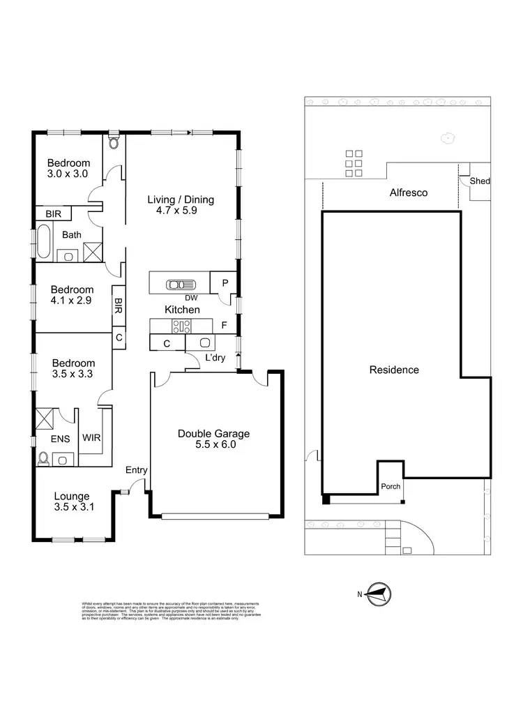 Floorplan of Homely house listing, 24 Newington Parade, Mernda VIC 3754