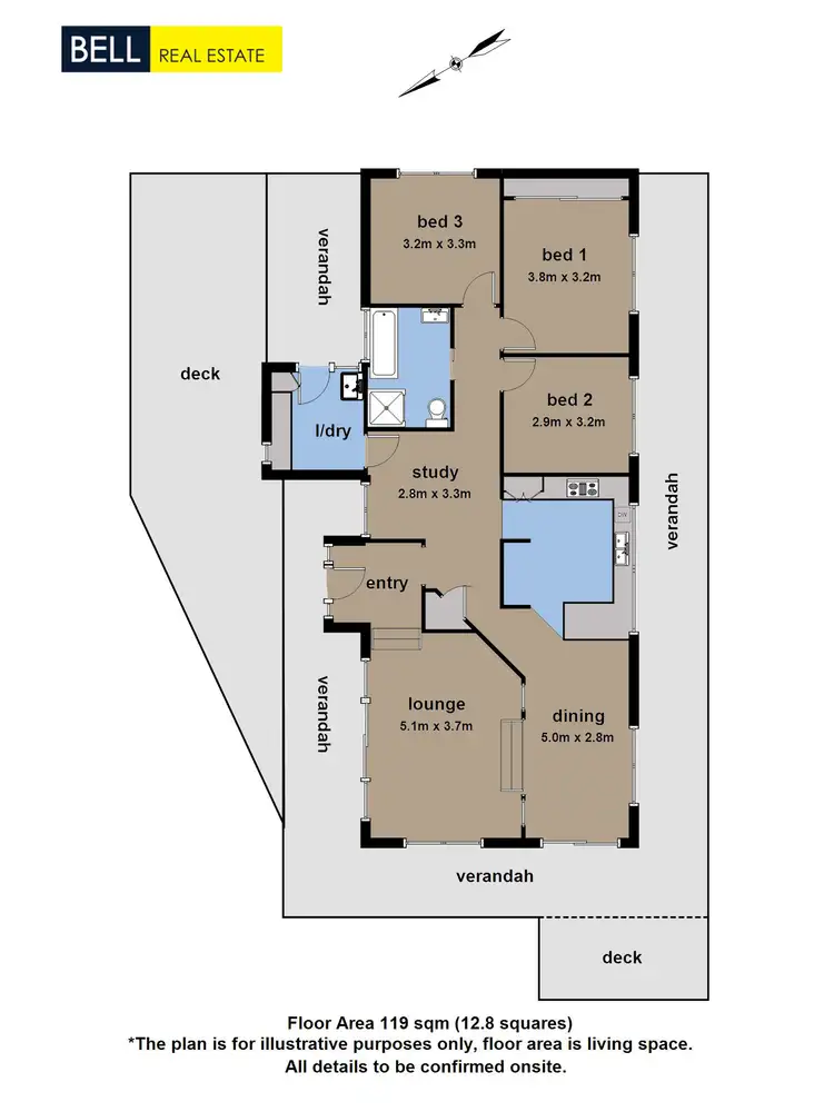 Floorplan of Homely house listing, 30 Menin Road, Monbulk VIC 3793