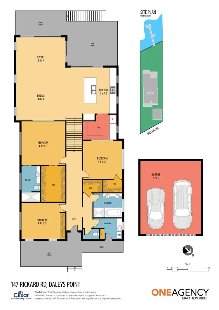 Floorplan of Homely land listing, 147 Rickard Road, Daleys Point NSW 2257