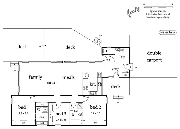 Floorplan of Homely house listing, 13a Jesmond Road, Croydon VIC 3136