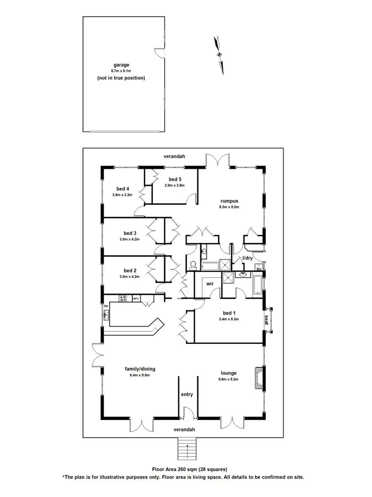 Floorplan of Homely house listing, 10 Colby Drive, Belgrave Heights VIC 3160