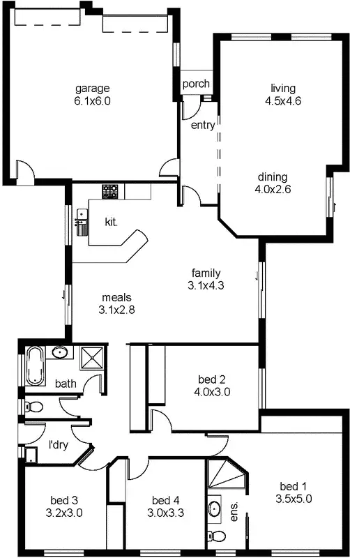 Floorplan of Homely house listing, Address available on request