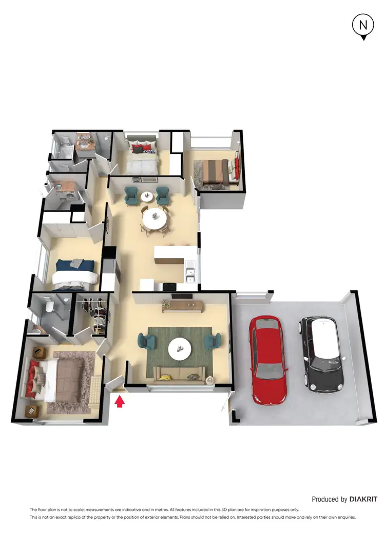 Floorplan of Homely house listing, 9 Madison Avenue, Narre Warren VIC 3805