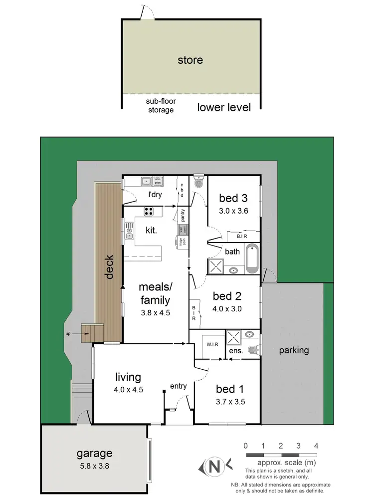 Floorplan of Homely villa listing, 2/22 Avalon Grove, Ringwood North VIC 3134