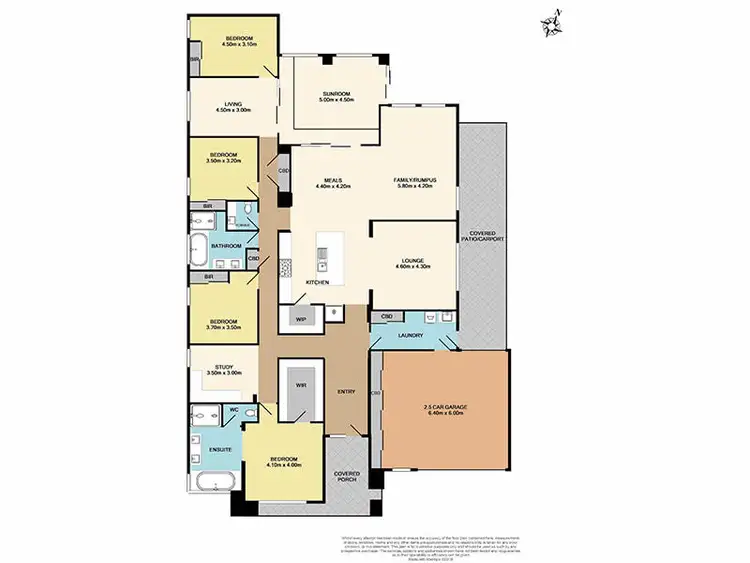 Floorplan of Homely house listing, 23 Brangus Avenue, Narre Warren South VIC 3805