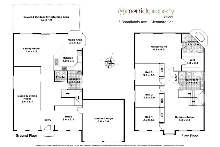 Floorplan of Homely house listing, 5 Broadlands Avenue, Glenmore Park NSW 2745