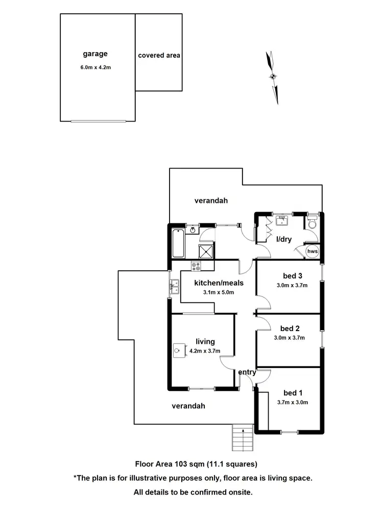 Floorplan of Homely house listing, 17 Blake Street, Powelltown VIC 3797