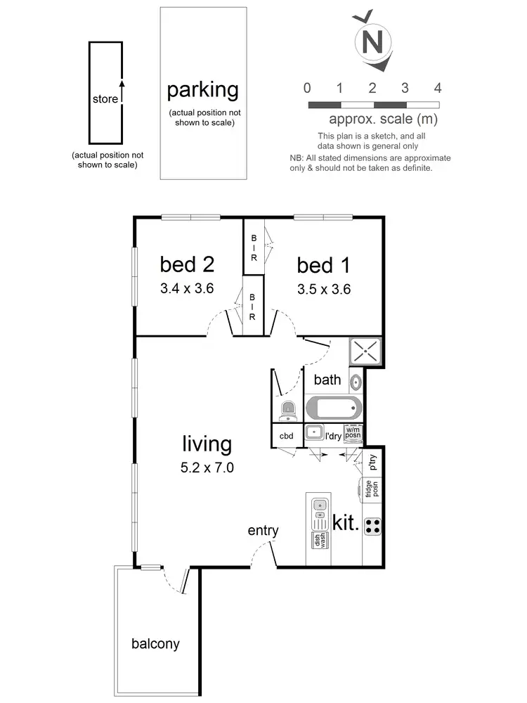 Floorplan of Homely unit listing, 11/21 Nelson Street, Ringwood VIC 3134