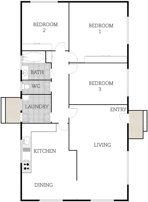 Floorplan of Homely house listing, 119 Knox Street, Watson ACT 2602