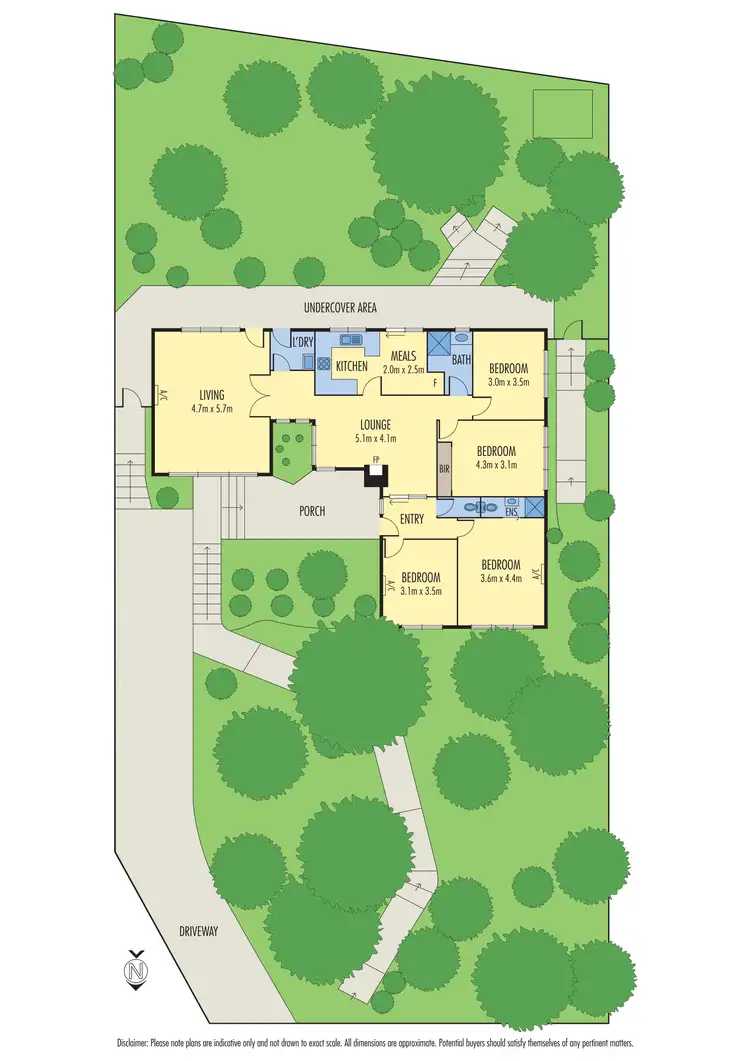 Floorplan of Homely house listing, 614 Main Road, Eltham VIC 3095