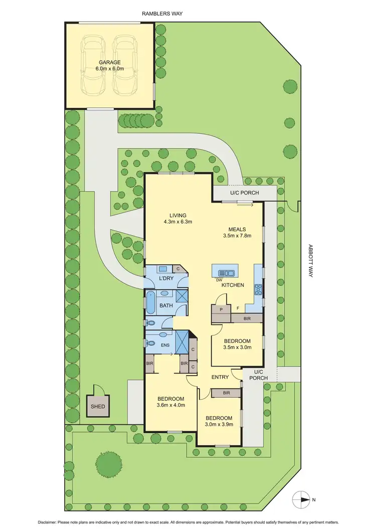 Floorplan of Homely house listing, 62 Warrawong Circuit, Doreen VIC 3754