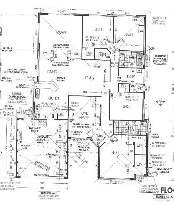 Floorplan of Homely house listing, 51 Leschenault Parade, Australind WA 6233
