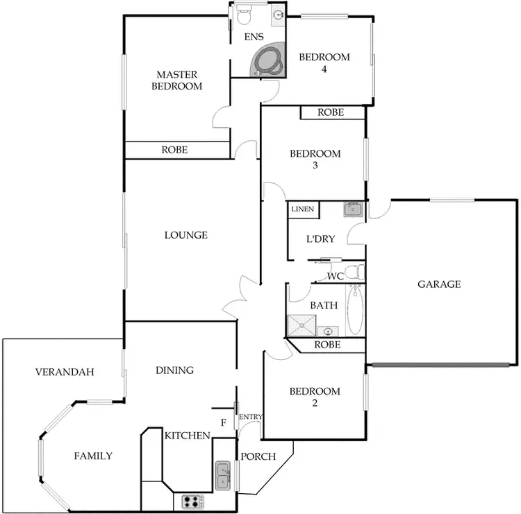 Floorplan of Homely house listing, 18 Wanderer Court, Amaroo ACT 2914