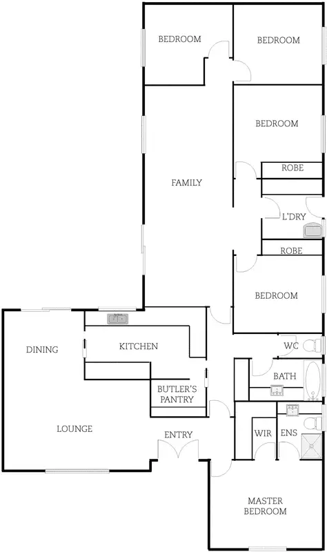 Floorplan of Homely house listing, 7 Serra Place, Stirling ACT 2611