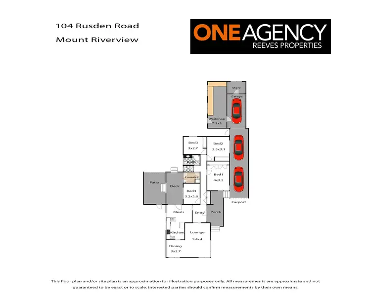 Floorplan of Homely house listing, 104 Rusden Road, Mount Riverview NSW 2774