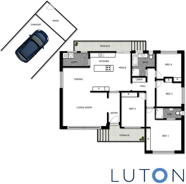Floorplan of Homely house listing, 30 Maxworthy Street, Kambah ACT 2902