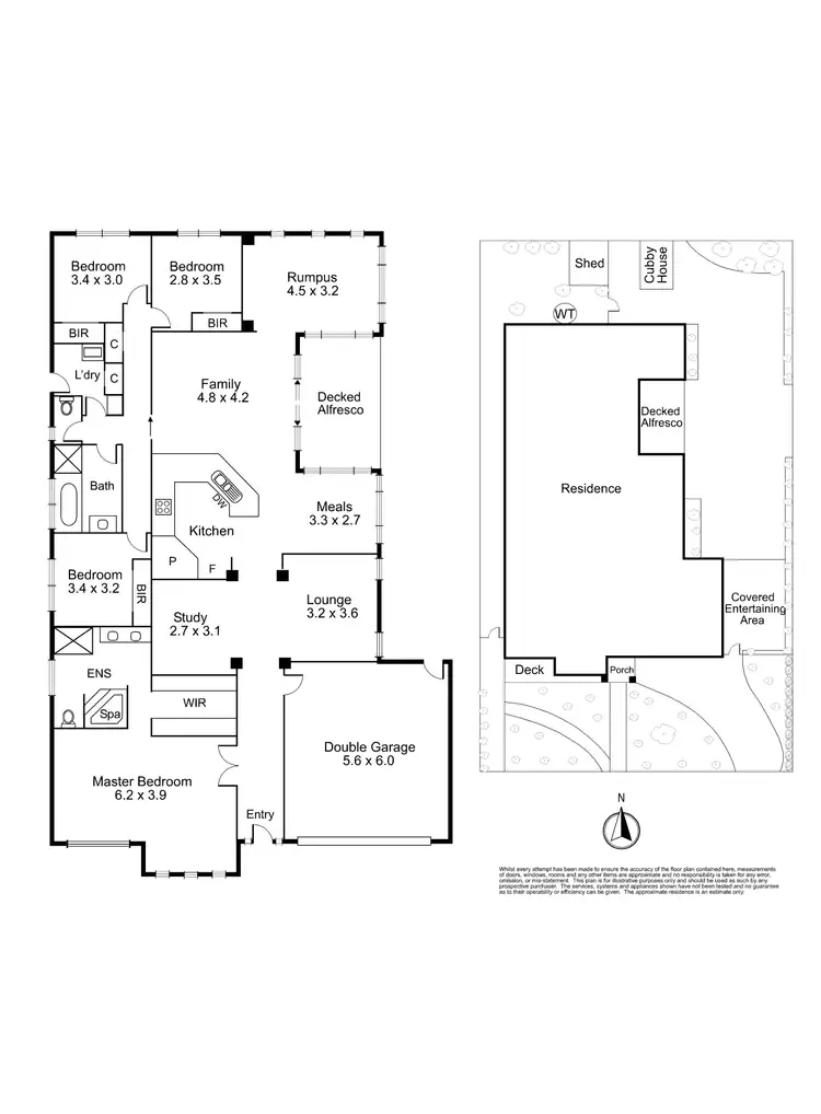 Floorplan of Homely house listing, 13 Kossatz Terrace, Doreen VIC 3754