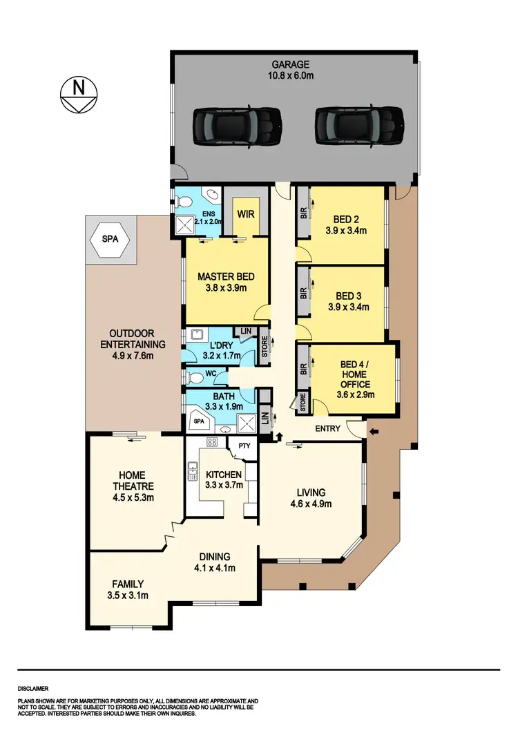 Floorplan of Homely house listing, 5 Wendouree Parade, Lake Wendouree VIC 3350