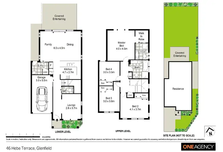 Floorplan of Homely house listing, 36 Hebe Terrace, Glenfield NSW 2167
