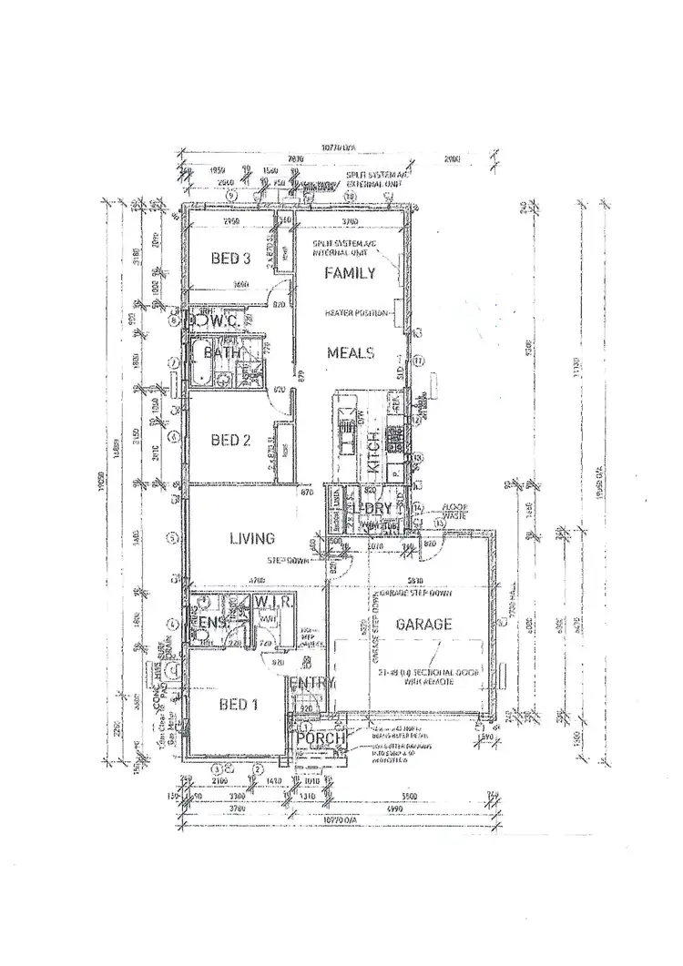 Floorplan of Homely house listing, 1 Whipbird Way, St Leonards VIC 3223