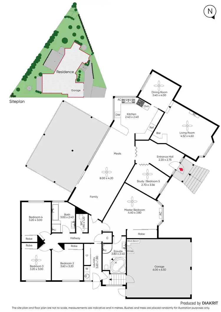 Floorplan of Homely house listing, 4 Sasha Court, Langwarrin VIC 3910