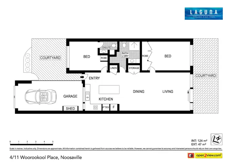 Floorplan of Homely unit listing, 4/11 Woorookool Place, Noosaville QLD 4566