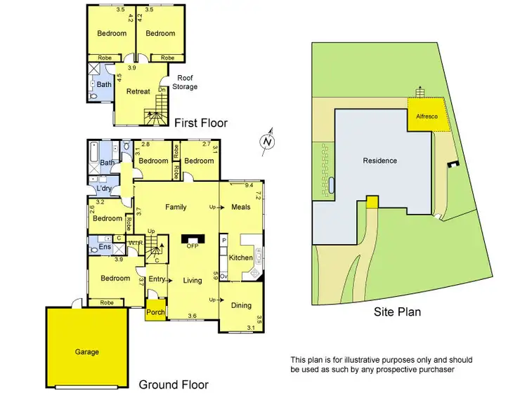 Floorplan of Homely house listing, 9 Macdhui Avenue, Eltham North VIC 3095