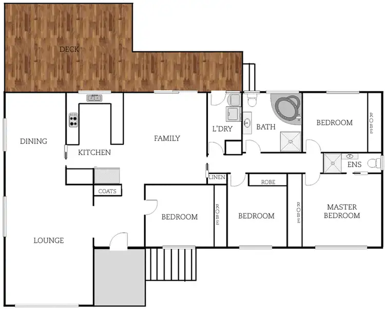 Floorplan of Homely house listing, 44 Lucy Gullett Circuit, Chisholm ACT 2905