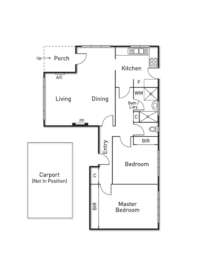 Floorplan of Homely apartment listing, 6/245 Waverley Road, Malvern East VIC 3145