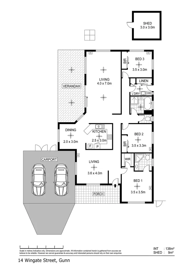 Floorplan of Homely house listing, 14 Wingate Street, Gunn NT 832