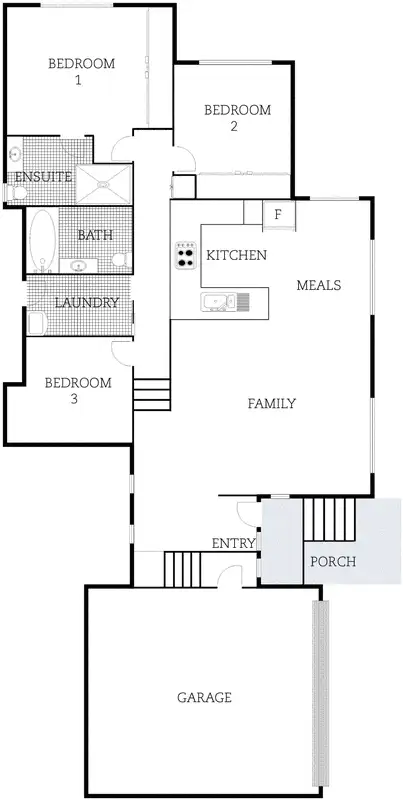 Floorplan of Homely house listing, Address available on request