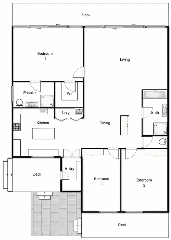Floorplan of Homely house listing, 14 Dowling Street, Watson ACT 2602