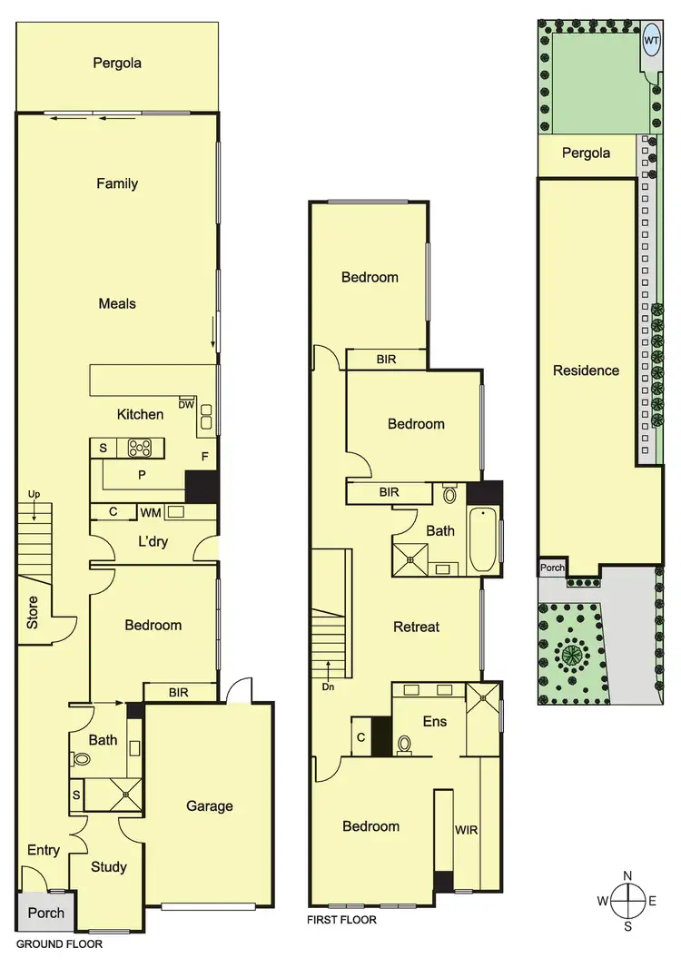 Floorplan of Homely townhouse listing, 13B Bundeera Road, Caulfield South VIC 3162