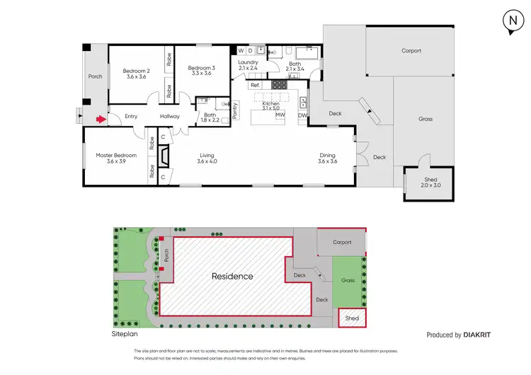 Floorplan of Homely house listing, 5 Lascelles Street, Coburg VIC 3058