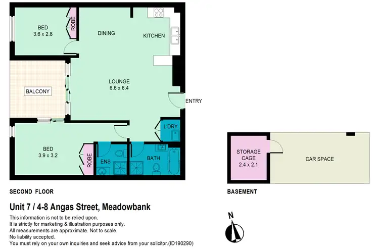 Floorplan of Homely apartment listing, 7/4-8 Angas Street, Meadowbank NSW 2114